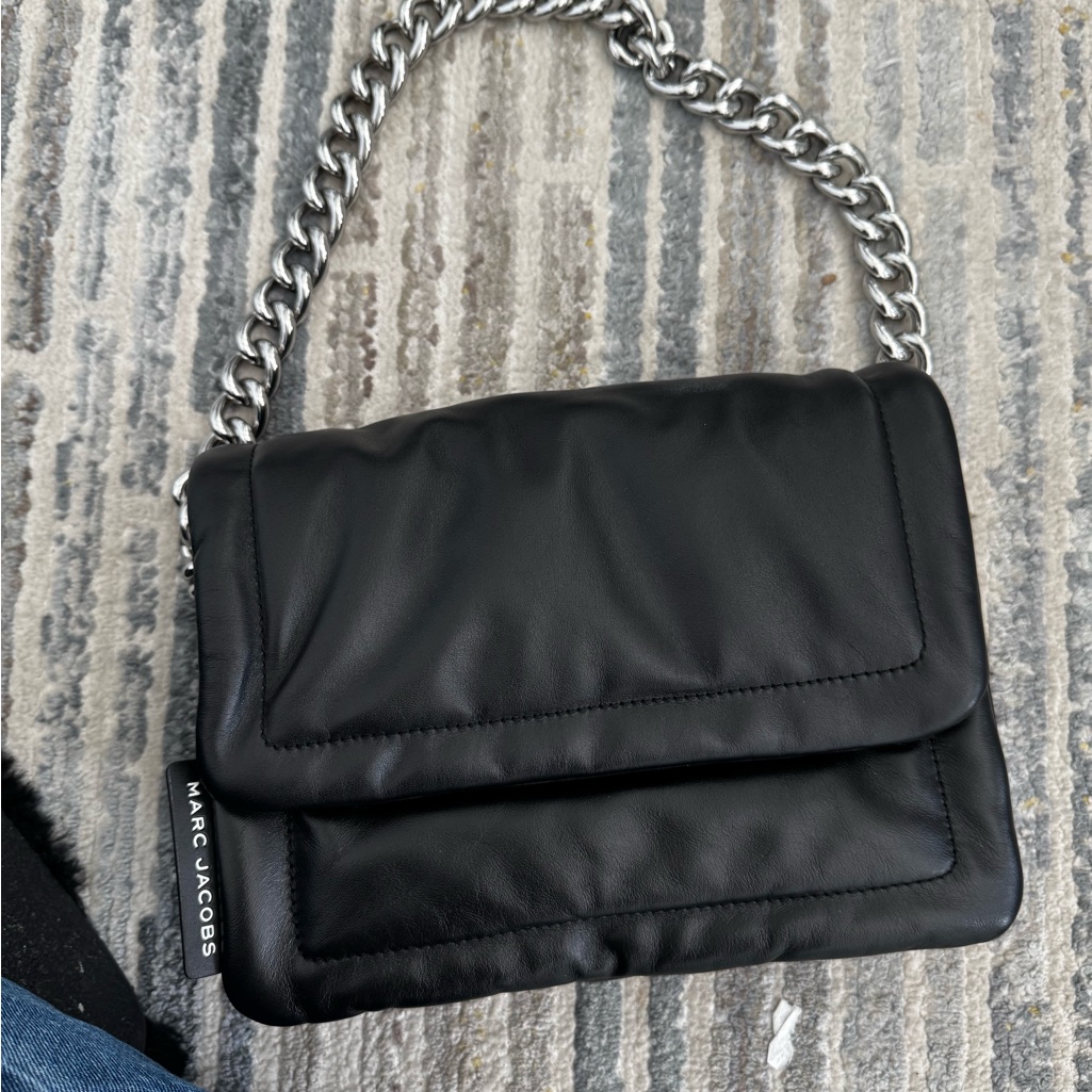 Marc Jacobs Black Chain Strap Shoulder Bag